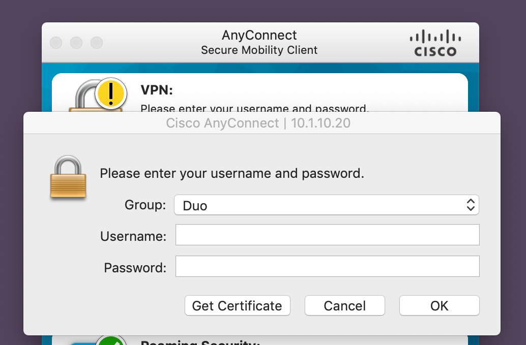 vpn anyconnect for mac